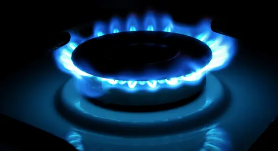 A gas hob